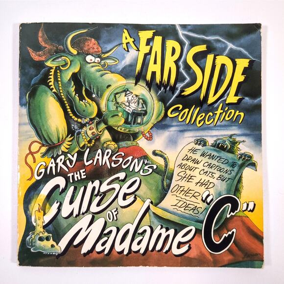The Curse Of Madame C A Far Side Collection by Gary Larson Paperback Book 1994 - Picture 1 of 3